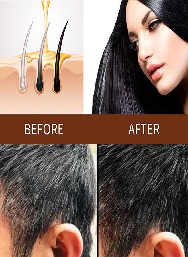 YURHERSU Polygonum Hair Shampoo Soap, Hair Prevents Hair Loss, Natural Hair Black, Nourishing Deeply Cleanses Hair Scalp, Black&Thick Hair for Girl Man Hair Care - Image 5